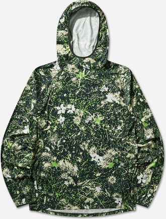 Nike Men s ACG Solar Chase Dri-FIT UV Protection Hooded Trail Running Top Mean Green