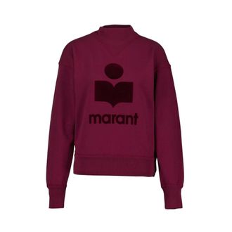 Isabel Marant Isabel Marant, Sweatshirts, female, Red, Size: 2XS Moby Sweatshirt