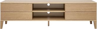 Miliboo Miliboo - Mueble Tv N&oacute;rdico De Madera Clara 180 Cm Freddy
