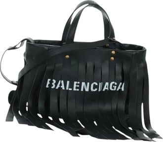Balenciaga Pre-owned Tote Bags, female, Black, Size: ONE SIZE Pre-owned Vintage Hand Bag