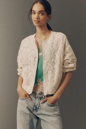 Sanctuary Leila Lace Bomber Jacket