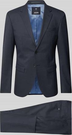 Joop Anzug mit feinem Strukturmuster Modell Damon Gun in Blau, Gr&ouml;&szlig;e 54