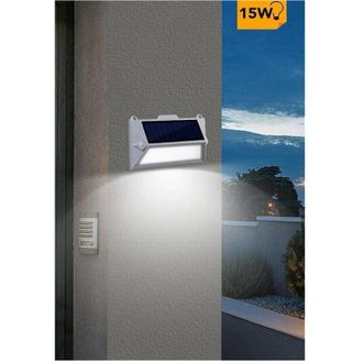 Trade Shop Trade Shop Traesio - Trade Shop - Led Applique Con Show Pannel Sensore Moviment Crepuscolare Yh0408-pir
