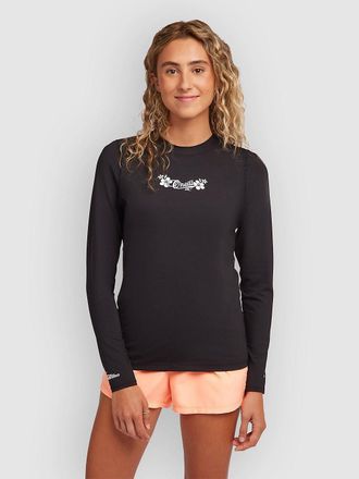 O'Neill Skins L/Slv Lycra Manica Lunga nero