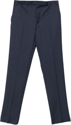 Canali Pantaloni dritti in lana - Blu