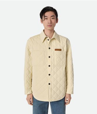 Bottega Veneta Overshirt Trapuntata In Cotone - Bottega Veneta