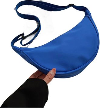 Generic Crossbody Bags for Women - Nylon Half Moon Chest Bag, Fanny Packs for Street Style, Versatile Womens Crossbody Bag