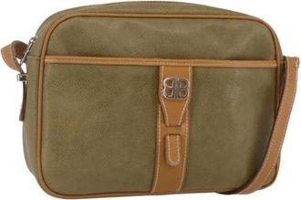 Balenciaga Pre-owned Cross Body Bags, female, Green, Size: ONE SIZE Pre-owned Vintage Cross Body Bag