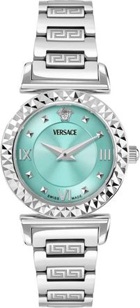 Versace Horloge - Dames - Horloges - Grijs - ONE Size - Accessoires