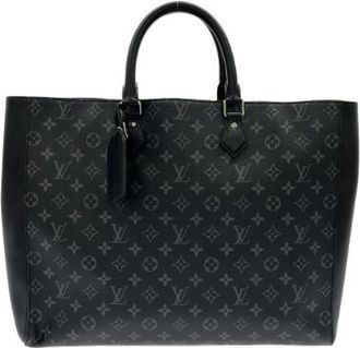 Louis Vuitton Pre-owned Monogram Eclipse Tote Bag - Dames - Vintage Shopper - Zwart - ONE Size - Vintage