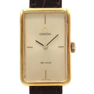 Omega Pre-owned De Ville Orologio a carica manuale in oro giallo - - Pre-owned - Donna - Giallo - ONE SIZE