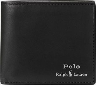Ralph Lauren Mens Ralph Lauren Mens Genuine Cow Leather Wallet - Black