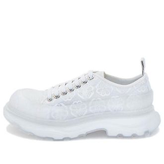 Alexander McQueen (WMNS) Alexander McQueen Tread Slick Lace Up White Transparent 658085W4Q329337