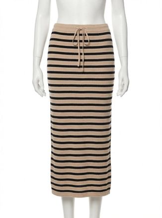 Z Supply Emori Striped Skirt In Natural