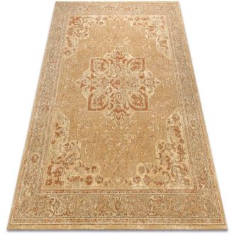 RugsX Rugsx - Alfombra De Lana Legend 468 03 Gb700 Osta - Roset&oacute;n, Estructura, Exclusivo Beige / Rojo Red 200x300 Cm