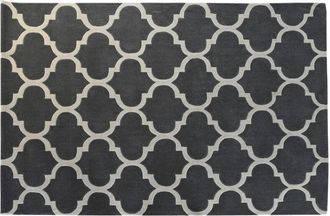 DKD Home Decor Alfombra Dkd Home Decor 160 X 230 X 2 Cm Gris Poli&eacute;ster &Eacute;tnico