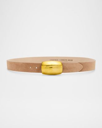 L'agence x Streets Ahead Milou Suede Belt