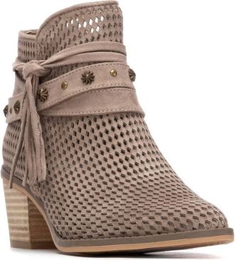 Xti Refresh Collection Womens Suede Ankle Booties