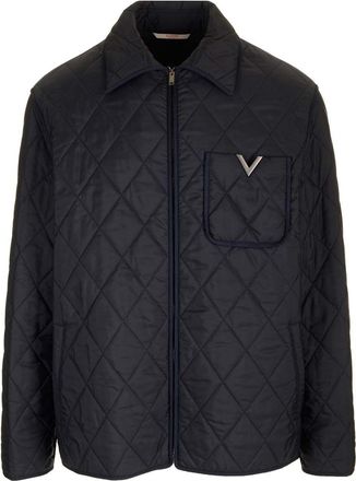 Valentino Shirt Jacket With V Detail