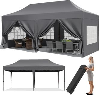 OEM Caseta De Jard&iacute;n, Impermeable, F&aacute;cil Montaje, Gris Oscuro