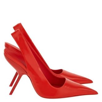 Ferragamo Eva Nappa Slingback Pumps, Size 7 C