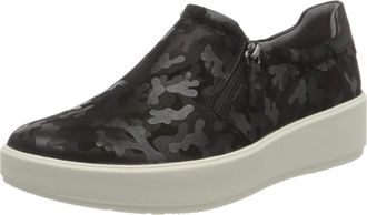 Clarks Layton Step, Womens Loafers, Black Suede Interest, 7 UK (41 EU)