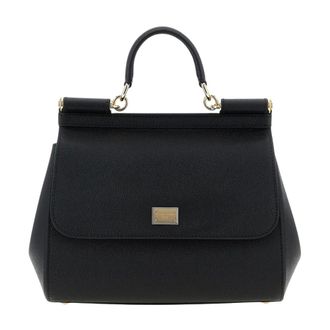 Dolce & Gabbana Borsa Dauphine con manico - - Bags - Donna - Nero - ONE SIZE