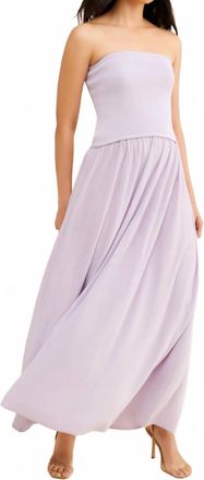 Solid & Striped The Sasha Dress In Lilac