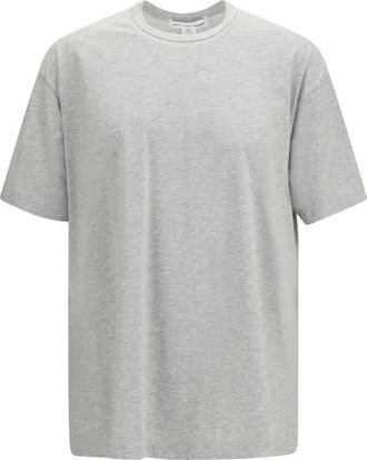 Comme Des Gar&ccedil;ons Grey Solid Crew Neck T-Shirt