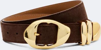 Amanu Studio Grumeti suede belt