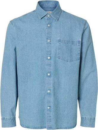 Selected Camisas - Shirts - Hombre - Azul - XL