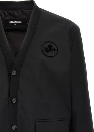 Dsquared2 Dsquared&sup2; Wool Mens Cardigan
