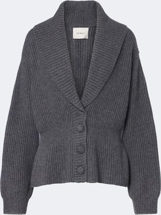 Lisa Yang Alessandra ribbed-knit cashmere cardigan