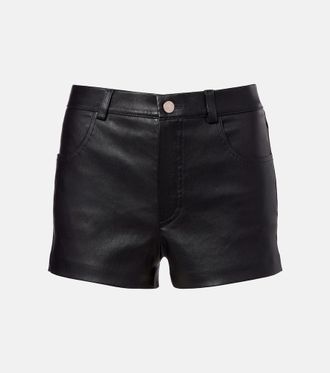 Stouls Roxie leather shorts