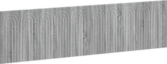 vidaXL Cabecero Montada En La Pared Alkmaar Sonoma Gris Vidaxl