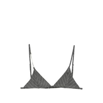 Dondup Pinstripe-pattern Chain-link Top