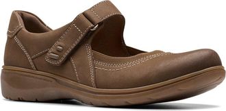 Clarks Carleigh Madi Nubuck Mary Jane Flat