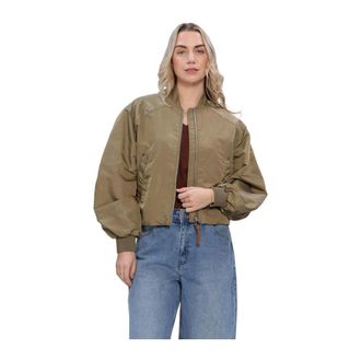 Beaumont Amsterdam Danique Bomber - Dames - Jassen - Groen - Maat: 2XL