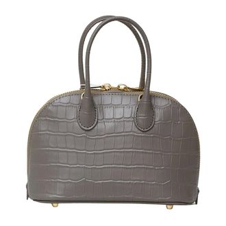 Self Portrait Bolso Mini Bowling - Bags - Mujer - Gris - ONE SIZE