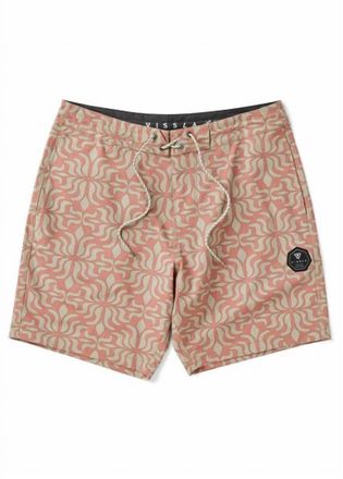 Vissla Mens Zanzibar Board Shorts In Beige