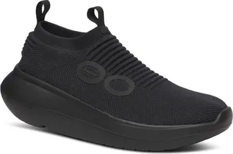 Oofos OOmy Zen Slip-On Sneaker in Black at Nordstrom, Size 13