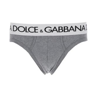 Dolce & Gabbana Heren, Ondergoed, Grijs, Maat: S Katoen