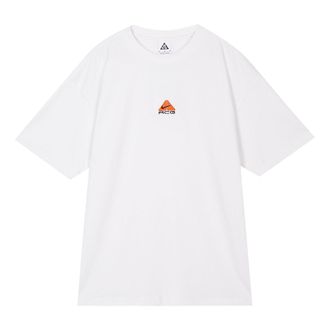 Nike x ACG Logo Embroidered Pattern Loose Round Neck Short Sleeve White DQ1815-121
