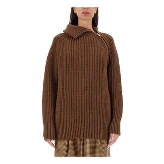 Dries Van Noten Dames, Truien, Bruin, Maat: XS