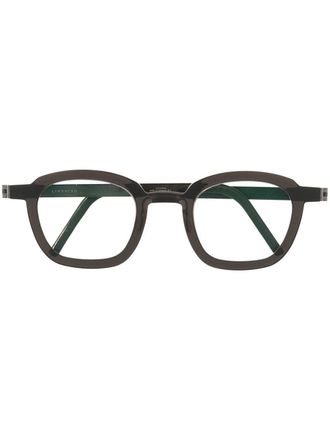 Lindberg square-frame optical glasses - Black