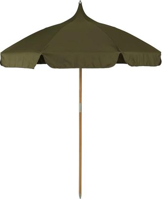 Ferm Living Lull Sonnenschirm, &Oslash; 200 cm, military olive