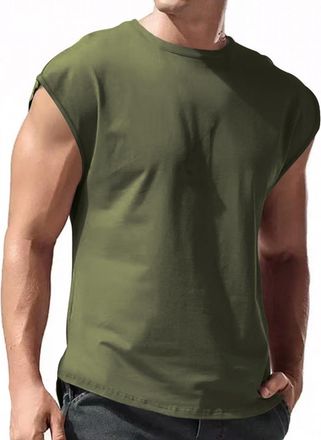 Generic Cocila Todays Deals of The Day Mens Casual Shirts Comfy T Shirt Tops Slim Fashion Summer Round Neck Short Sleeve Solid Color Oversized Pullover Tops f