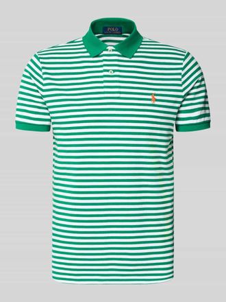 Polo Ralph Lauren Slim Fit Poloshirt aus reiner Baumwolle in Gruen, Gr&ouml;&szlig;e XXL