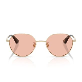Burberry Sunglasses Be3173 D 110984 Light Gold/Dark Pink Unisex