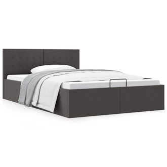 vidaXL Giroletto Idraulico Contenitore Grigio Scuro Tessuto 120x200cm - Vidaxl